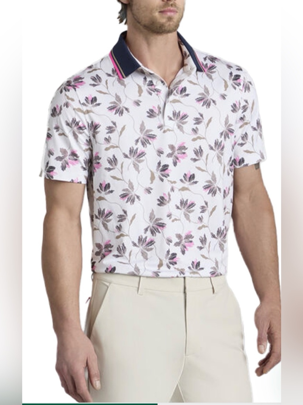 NWT G/FORE Iris Tech Stretch Jersey Golf Polo New with tags